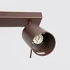 Plafon RING 4L brązowy